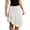 White1, variant on Womens Polka Dot Midi Skirt Vintage Asymmetrical Ruffle Hem Sheer Mesh Retro Knee Length Skirts Fashion Going out Summer Breathable Casual Skirt with Double Layer White2 XS