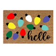 thumbnail image 1 of Merry Christmas Doormat Christmas Door Mat Holiday Season Housewarming Christmas Christmas Welcome Mat（1 PC） Area Rugs for Living Room Modern Blanket Rose Rug through Blanket Huge Blanket Neutral, 1 of 4
