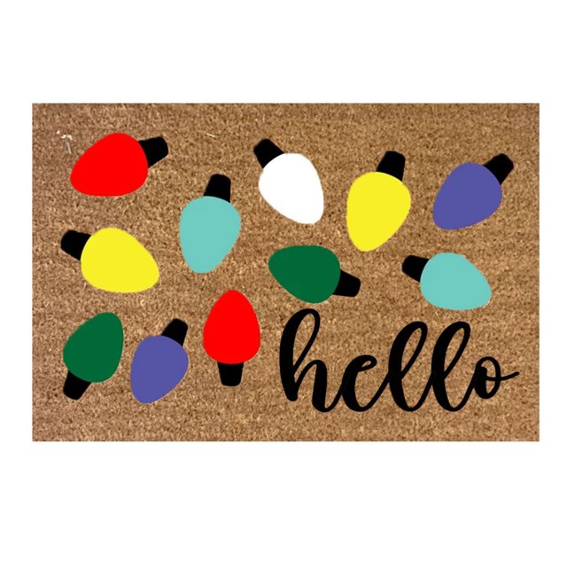 Merry Christmas Doormat Christmas Door Mat Holiday Season Housewarming Christmas Christmas Welcome Mat(1 PC) Area Rugs for Living Room Modern Blanket Rose Rug through Blanket Huge Blanket Neutral