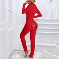 thumbnail image 1 of SMihono Pantalon en Lin pour Femmes Mode Grande Taille Décontracté Ample Imprimé Bouton-Pression Combinaison Large pour Femmes, jusqu'à 65 % de Réduction!, 1 of 7