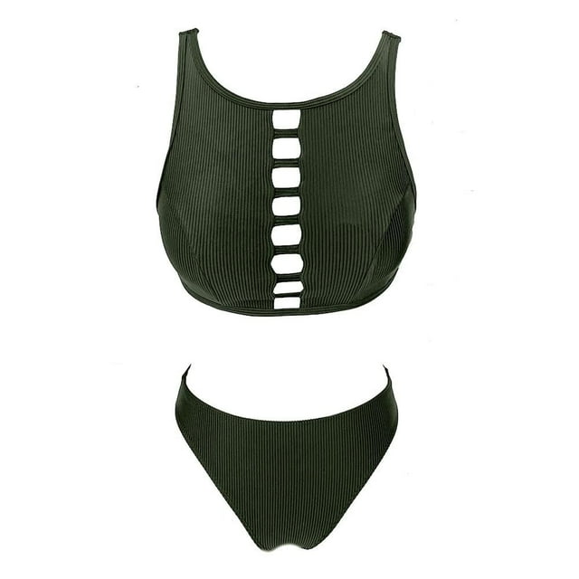 Bikini OP para Mujer Junior Fit Conjunto con Abertura Delantera