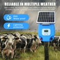 thumbnail image 3 of ATMOREA P9 Solar Electric Fence Charger with LCD Display,1.5J Output,5 Miles Range,for Grazing Livestock, 3 of 7