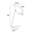 thumbnail image 5 of LS-23793BLK-Lite Source-Edel - 1 Light Table Lamp-24 Inches Tall and 12 Inches Wide-Black Finish, 5 of 7