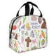 thumbnail image 2 of Fotbe Happy Easter1 Bolsa Térmica con Estampado y Forro de Aluminio Grueso Bolsa de Almuerzo con Bolsillo Frontal para Hombres y Mujeres, Ideal para Trabajo, Escuela, 2 of 8