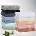 thumbnail image 6 of Superior Aria Turkish Cotton Solid Heavyweight 6-Piece Hazelnut Towel Set, 6 of 6