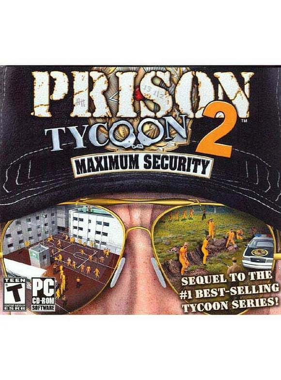 Prison Tycoon 2: Maximum Security (PC Game) are you tough enough to run the BIG HOUSE?