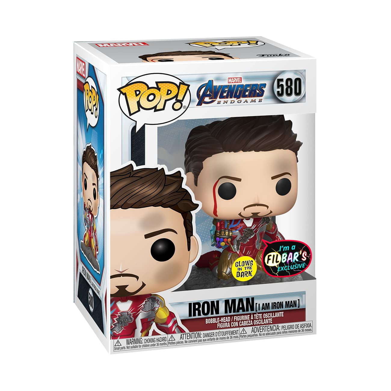 Pop Avengers Endgame I Am Iron Man Glow in the Dark Vinyl Figure (Other)