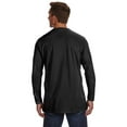 thumbnail image 3 of Adult 4.5 oz., 100% Ringspun Cotton nano-Tï¿½ Long-Sleeve T-Shirt (BLACK - S), 3 of 4