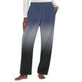 thumbnail image 2 of Puyaiuu Women's Pajama Pants With Pockets Flannel Pajama All kinds of Print Comfy Lounge Pant Fuzzy Sleep Bottoms with Pockets Gift, 2 of 5