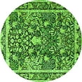 thumbnail image 1 of Ahgly Company Indoor Round Animal Green Traditional Area Rugs, 8' Round, 1 of 1