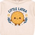 thumbnail image 3 of Inktastic Little Latka Cute Hanukkah Design Toddler Hoodie, 3 of 4