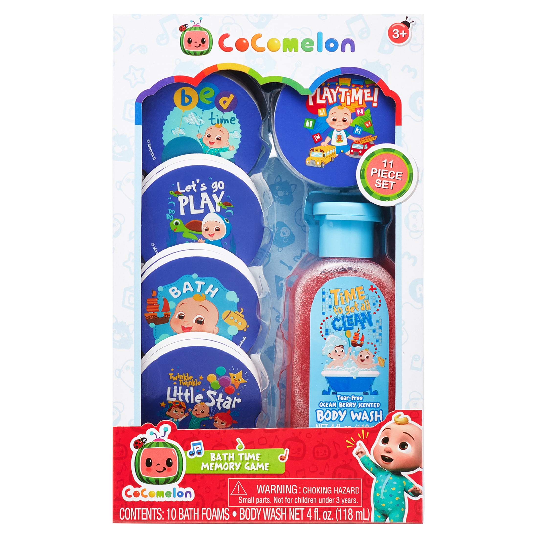 Bath Time Memory Game 11 Piece Set