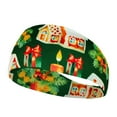 2024 Clearance Christmas Running Headband Sweat Band Exercise Sweat