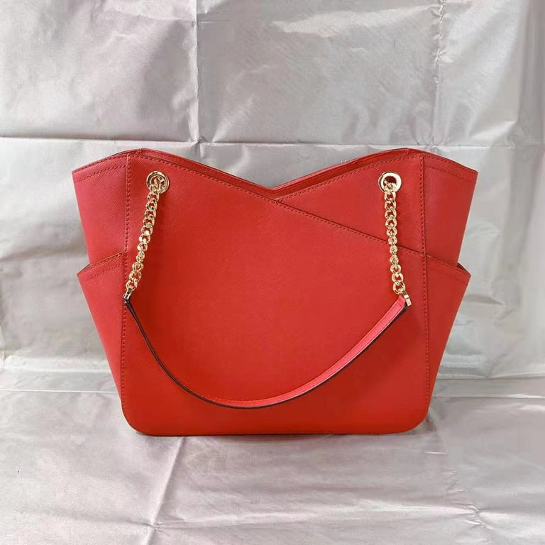 Michael Michael Kors Saffiano Leather Handle Bag - Red Handle Bags, Handbags  - WM5153894