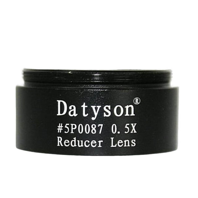 Lente Reductora 0.5X jinwen Lente reductora del ocular M30 1mm Thread 25 31.75mm Accesorio Ocular Para Telescopio