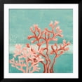 thumbnail image 2 of Art.com Teal Coral Reef II Art Print by Patricia Pinto, Black Frame Wall Art, 38" x 38", 2 of 5