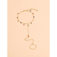 thumbnail image 2 of Color Toe Chain Anklet, 2 of 2
