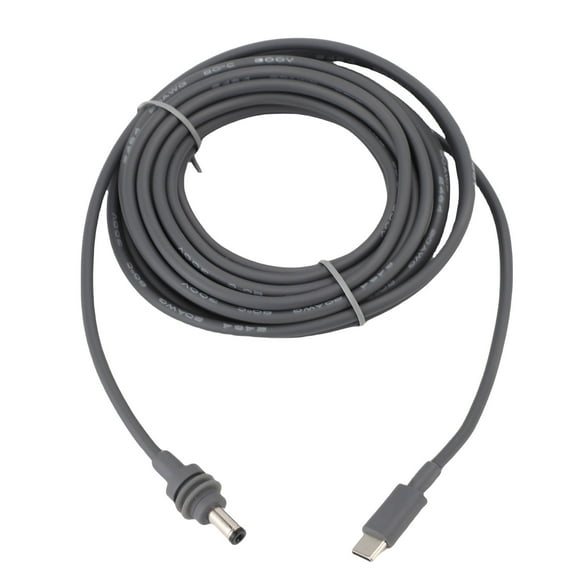 Satellite Type C to DC Power Cable 18AWG Cord IP68 Rating Stable Power Delivery for Indoor Outdoor