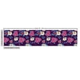 thumbnail image 3 of Ambesonne Floral Fabric by the Yard Upholstery, Wild Pointed Petal Flowers, 1 Yard, Plum and Multicolor, 3 of 5