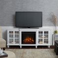 thumbnail image 2 of Real Flame Marlowe Cheminée Meuble TV en Blanc, 2 of 25