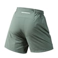 thumbnail image 4 of XFeng Men Athletic Shorts Elastic Drawstring Waist Quick Dry Side Split Casual Sports Shorts, 4 of 4