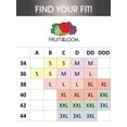 thumbnail image 6 of Fruit of the Loom Wireless Bra 2 Pack, Style FT942, Sizes S to XXXL, 6 of 10