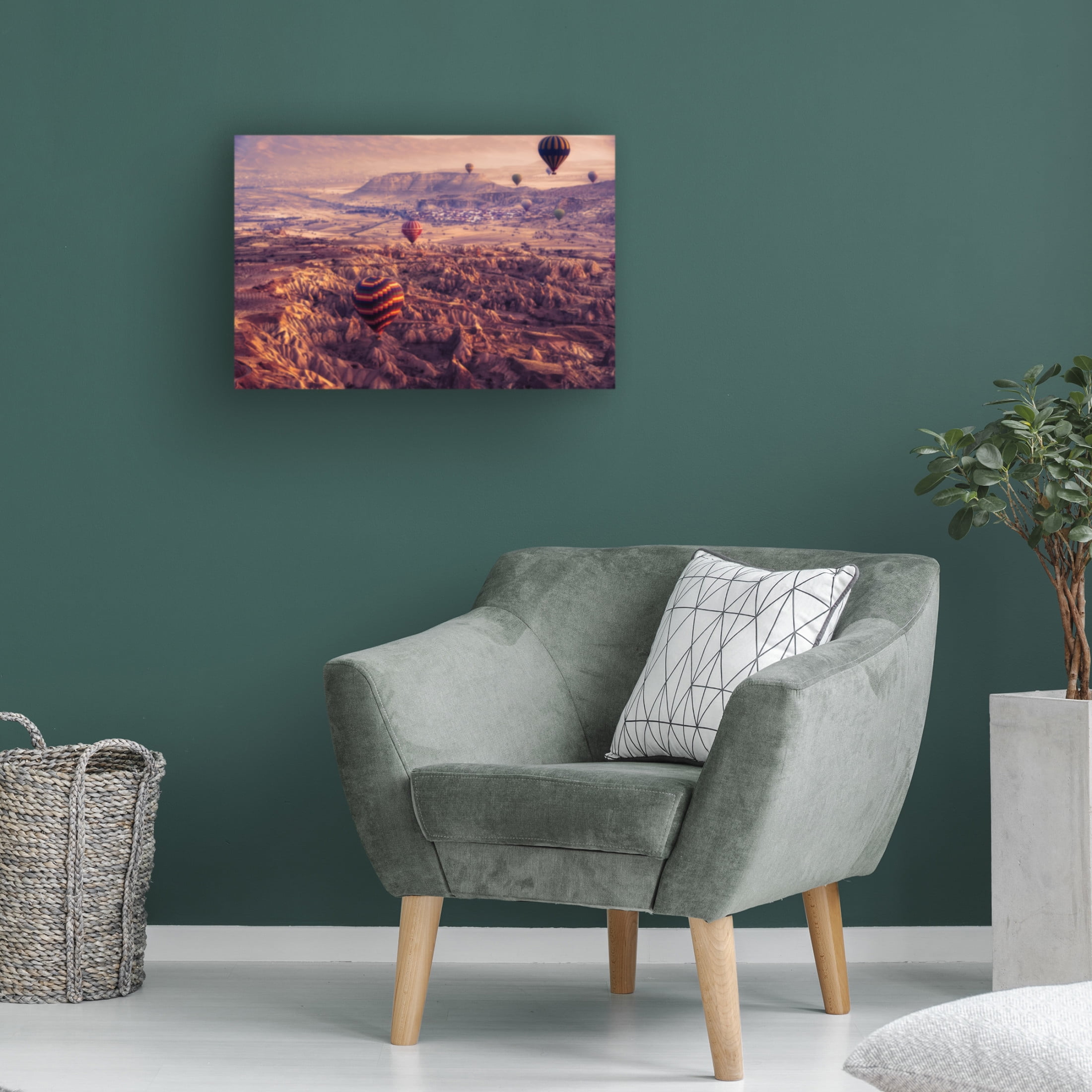 Trademark Fine Art mihai ian nedelcu flight path Canvas Wall Art