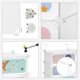 thumbnail image 4 of SONGMICS Estanter&iacute;a Modular Infantil de 6 Cubos, Zapatero Infantil, 43 x 31 x 105 cm, Armario Modular, para Ropa, Juguetes, Blanco MLPC904W01, 4 of 9