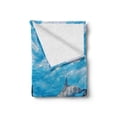 thumbnail image 2 of Dolphin Soft Flannel Fleece Throw Blanket, Underwater Photography of Dolphins Happily Swimming Ocean Animal Life Image Print, Cozy Plush for Indoor and Outdoor Use, 60" x 80", Blue Grey, by Ambesonne, 2 of 6