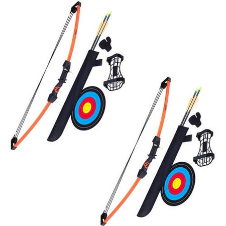 Crosman Archery Upland Compound Bow, 2-pack (Best Bow For 6 Year Old)
