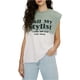 thumbnail image 4 of Camiseta de tirantes para mujer Elevenparis Call My Stylist Dipdye XS, 4 of 6