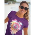 thumbnail image 2 of Pipeline Waveflower Good-Vibes Trend - T-shirt Women's, 2 of 4