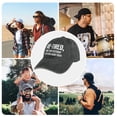thumbnail image 5 of Re-Tired Charcoal Hat Adjustable Funny Fashion Unisex Baseball Cap for Men Women, 5 of 7
