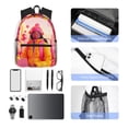 thumbnail image 4 of Vsdgher Digital Nomad Pink Landscape Unisex Large Capacity Bookbag, Schoolbag, Casual Daypack for High School, College, Teens, Travel, Work, 4 of 6