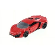 Fast & Furious Lykan Hypersport, Red - Jada 97110-W4 - 1/32 Scale Diecast Model Toy Car (Brand New, but NOT IN BOX)