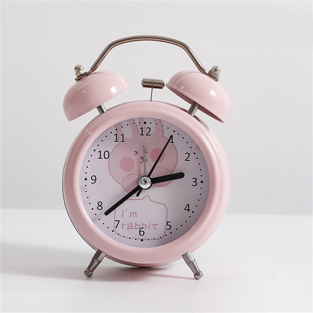 Cartoon Mini Metal Alarm Clock Creative Desktop Digital Clock for Home - Cartoon Mini Metal Alarm Clock Creative Desktop Digital Clock for Home -