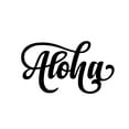thumbnail image 3 of Stylish Aloha - Beautiful Solid Steel Home Decor Decorative Accent Metal Art Wall Sign, 3 of 3