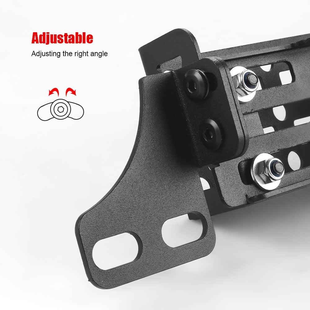 Universal Front Seat Brackets Multifunction Tactical Organizer Storage Tray
