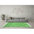 thumbnail image 3 of Ahgly Company Indoor Rectangle Abstract Green Modern Area Rugs, 6' x 9', 3 of 4