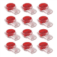thumbnail image 2 of 55 piezas de conectores de empalme de gel UR de 3 puertos, conectores de cable rojo y transparente, 2 of 8