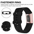 thumbnail image 4 of adepoy Compatible with Fitbit Charge 3 Bands for Women Men Large Small, Adjustable Replacement Wristbands for Fitbit Charge 3 and Fitbit Charge 3 SE, 3 Pack, 4 of 7