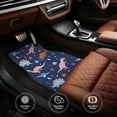 thumbnail image 4 of Balery Dinosaur Pattern 4-Piece Floor Mats, Heavy-Duty Rubber Liners, Anti-Slip Design, All-Season Automotive Protection, Vehicles, Cars, Trucks, and SUVs, 4 of 5