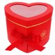 thumbnail image 1 of GOOHOCHY Caja de regalo con forma de corazón, embalaje de flores preservadas, caja de regalo de flores de doble capa, 1 of 8