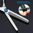 thumbnail image 4 of Hair Scissors Set Salon Scissors Professional Hair Scissors Set Stainless Steel Scissors Salon Hairdressing Tools For Men Women, 4 of 6