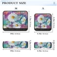 thumbnail image 3 of 2-Pack Seat Belt Covers with Flannel Seatbelt Shoulder Strap Case Adjustable Straps Soft Padding for Car Watercolor White Daisies Medium, 3 of 8