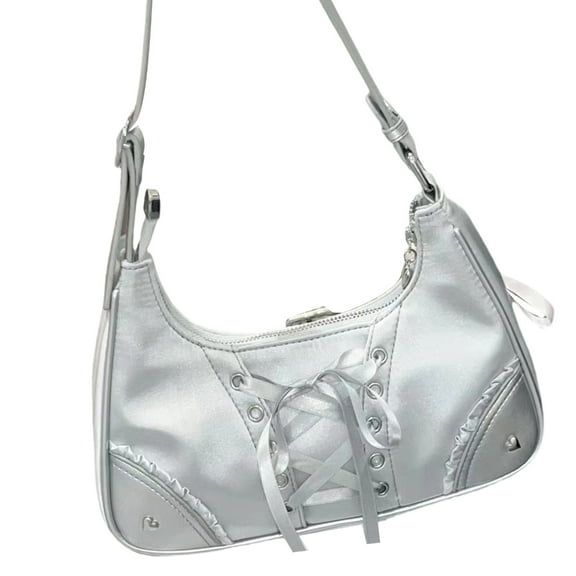 FENOHREFE Harajuku Ita Bag Crossbody Shoulder Bag Handbag Transparent Itabag Messenger Bag Fashion Satchel Handbag Daypacks Gifts