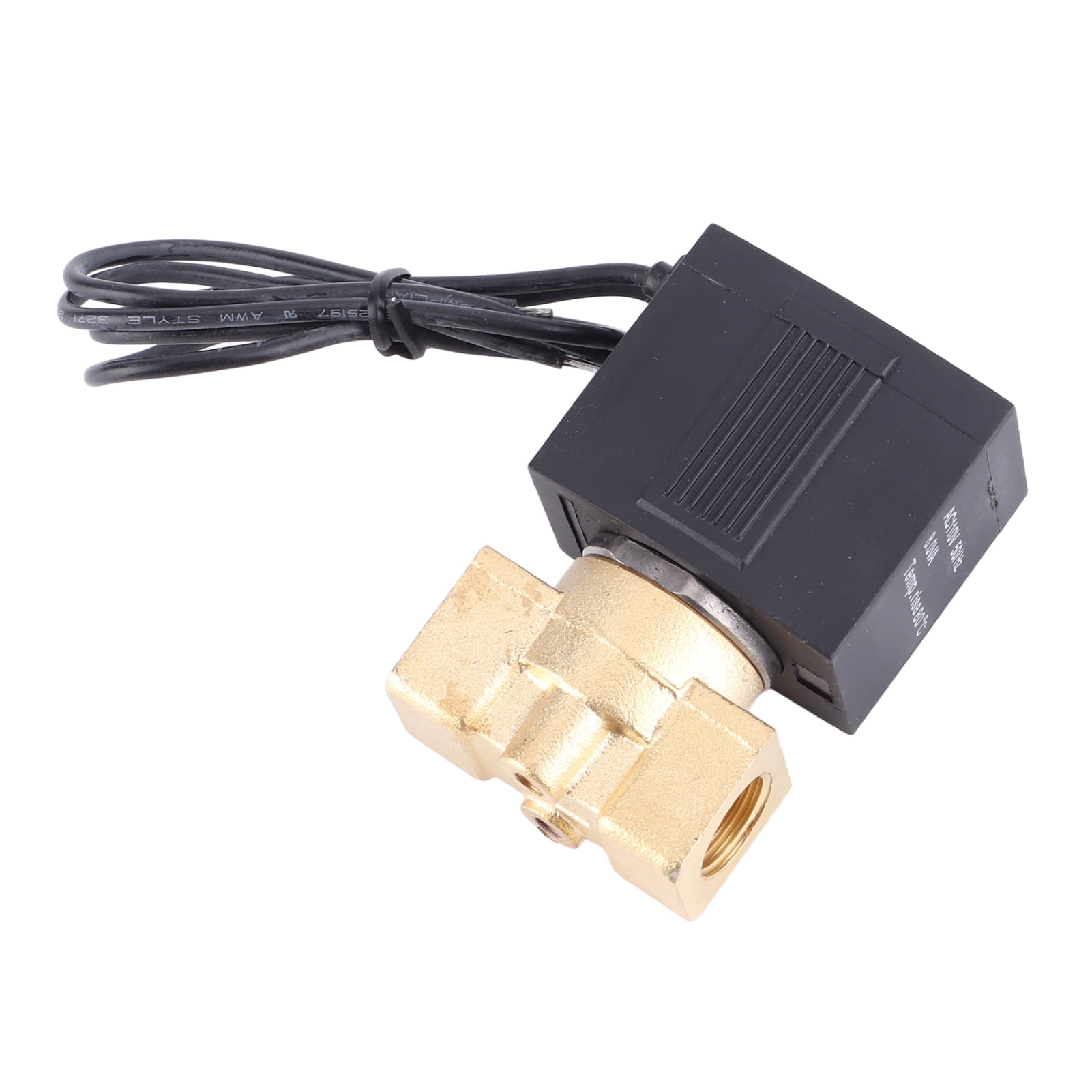 Válvula Solenoide Eléctrica Para Agua, Puerto De Rosca De 1/ | Cuotas