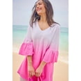 thumbnail image 3 of Woman Within Plus Size Three-Quarter Bell Sleeve Tunic, 3 of 5