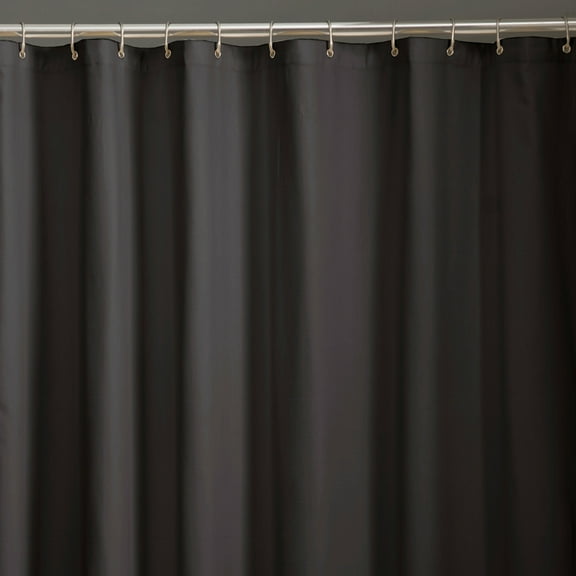 Maytex Water Repellent Microfiber Fabric Shower Curtain or Liner
