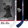 thumbnail image 4 of Franklin Sports NHL Montreal Canadiens Mini Hockey Set - Kids Indoor Knee Hockey Goal, Ball, + 2 Mini Hockey Stick Combo Set - Youth NHL Team Indoor Toy Knee Hockey Sets - NHL Official - Ages 3+, 4 of 7
